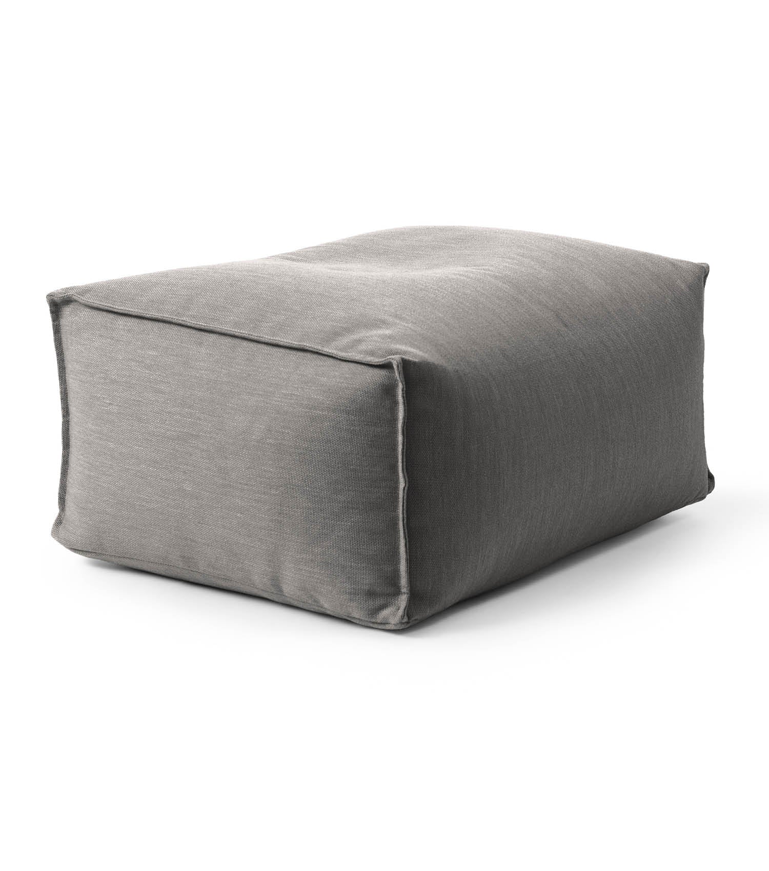 mokebo Outdoor Der Ruhepouf Bodenkissen Steingrau Balkon Garten EPS Füllung - 4262436124446