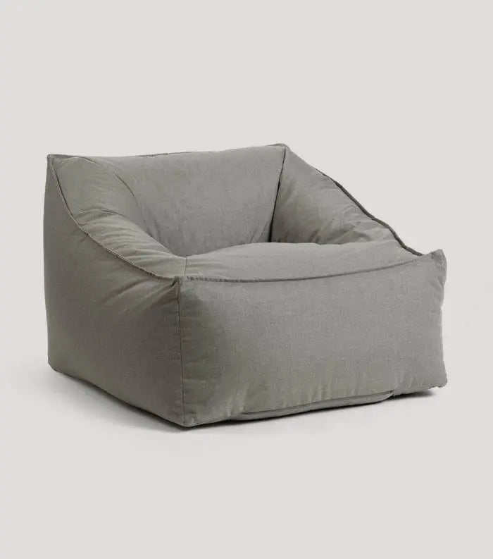 B-Ware Mokebo Sitzsack Sessel 'Der Sunnyboy' Outdoor Lesestuhl Steingrau 903 - 4262436126716
