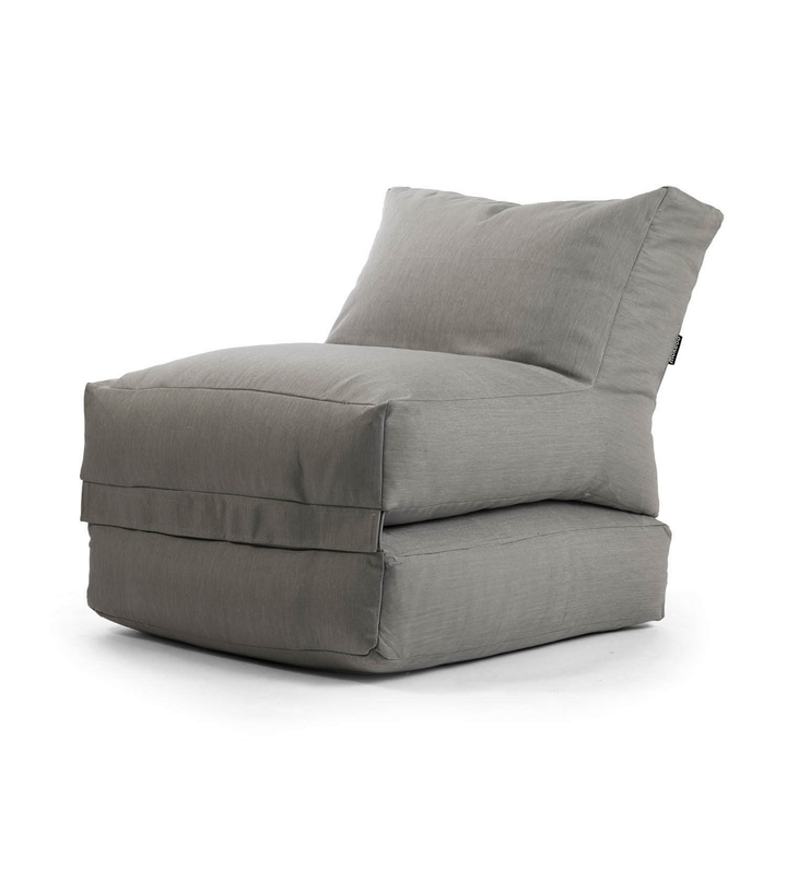 Mokebo Sitzsack Bean Bag Gartenliege Outdoorkissen Relaxliege Anthrazit B-Ware