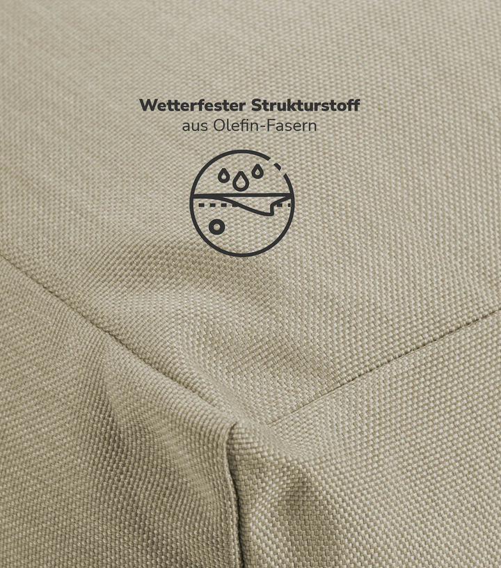 Mokebo Sitzsack Bean Bag Gartenliege Kinder Erwachsene Outdoor Kissen Sand Liege B-Ware