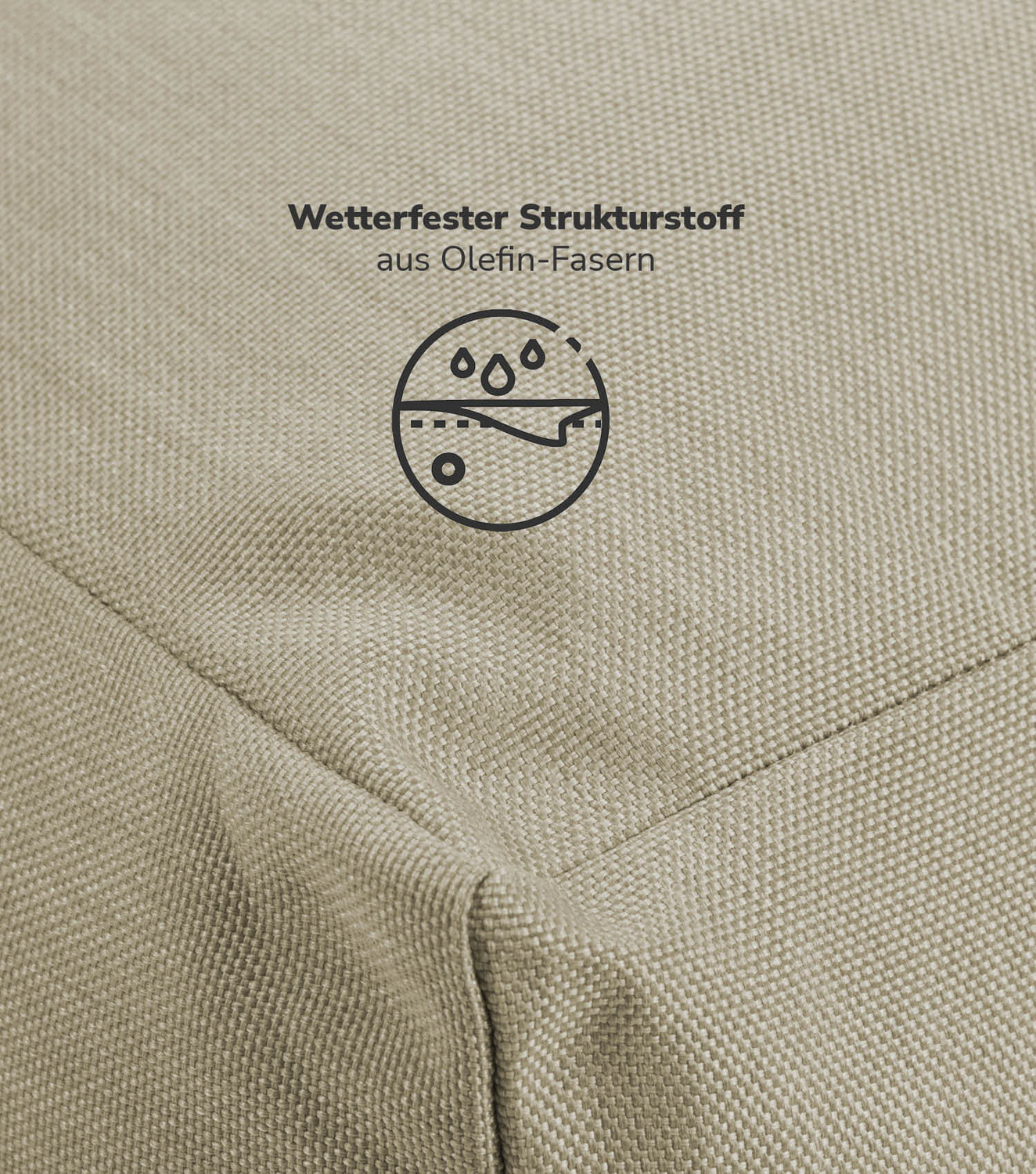 B-Ware Mokebo Sitzsack Bean Bag Gartenliege Kinder Erwachsene Outdoor Kissen Sand Liege