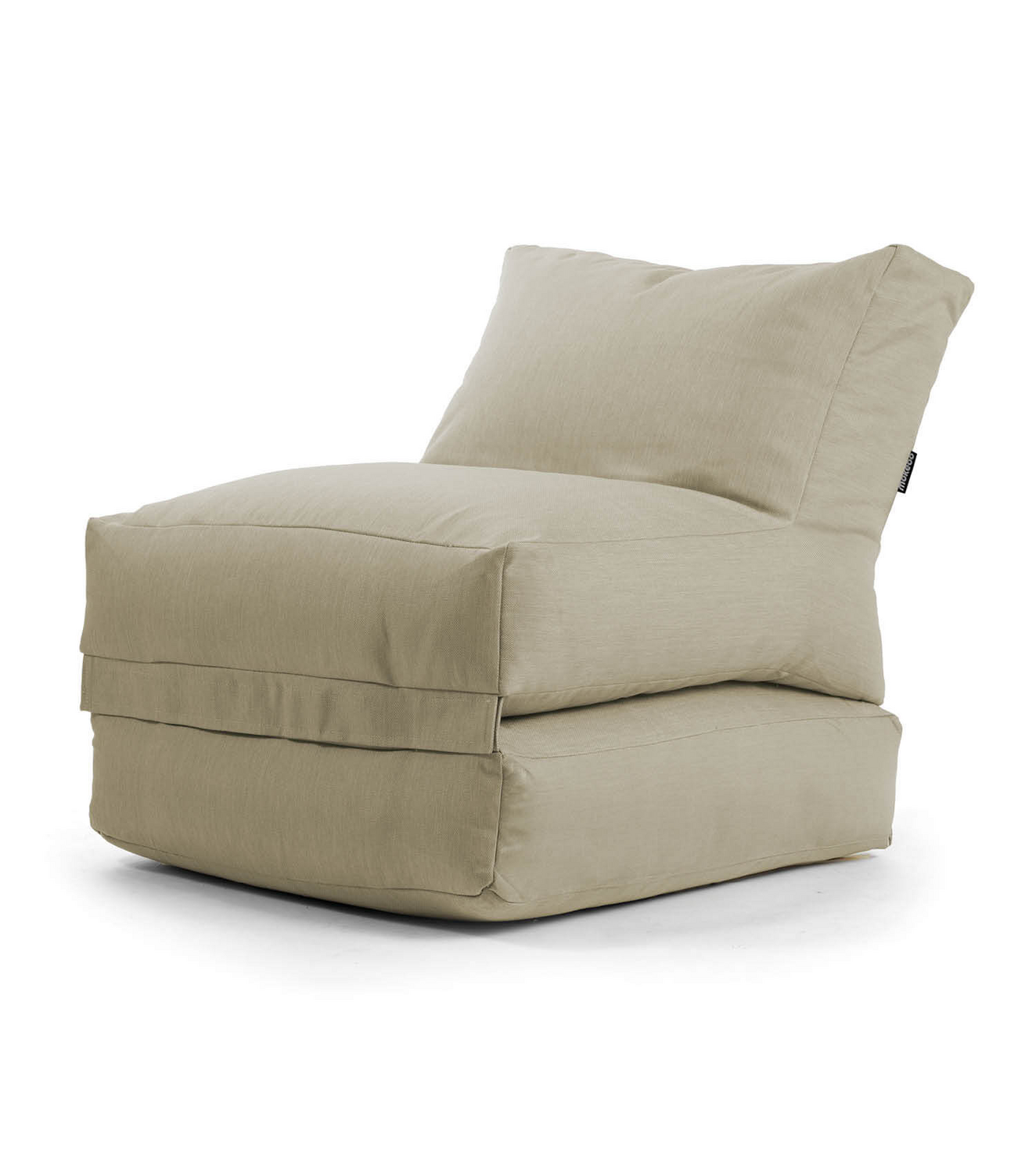 Pouf Mokebo, pouf de jardin, coussin d'extérieur pour enfants et adultes, coussin de sable, produit d'occasion.
