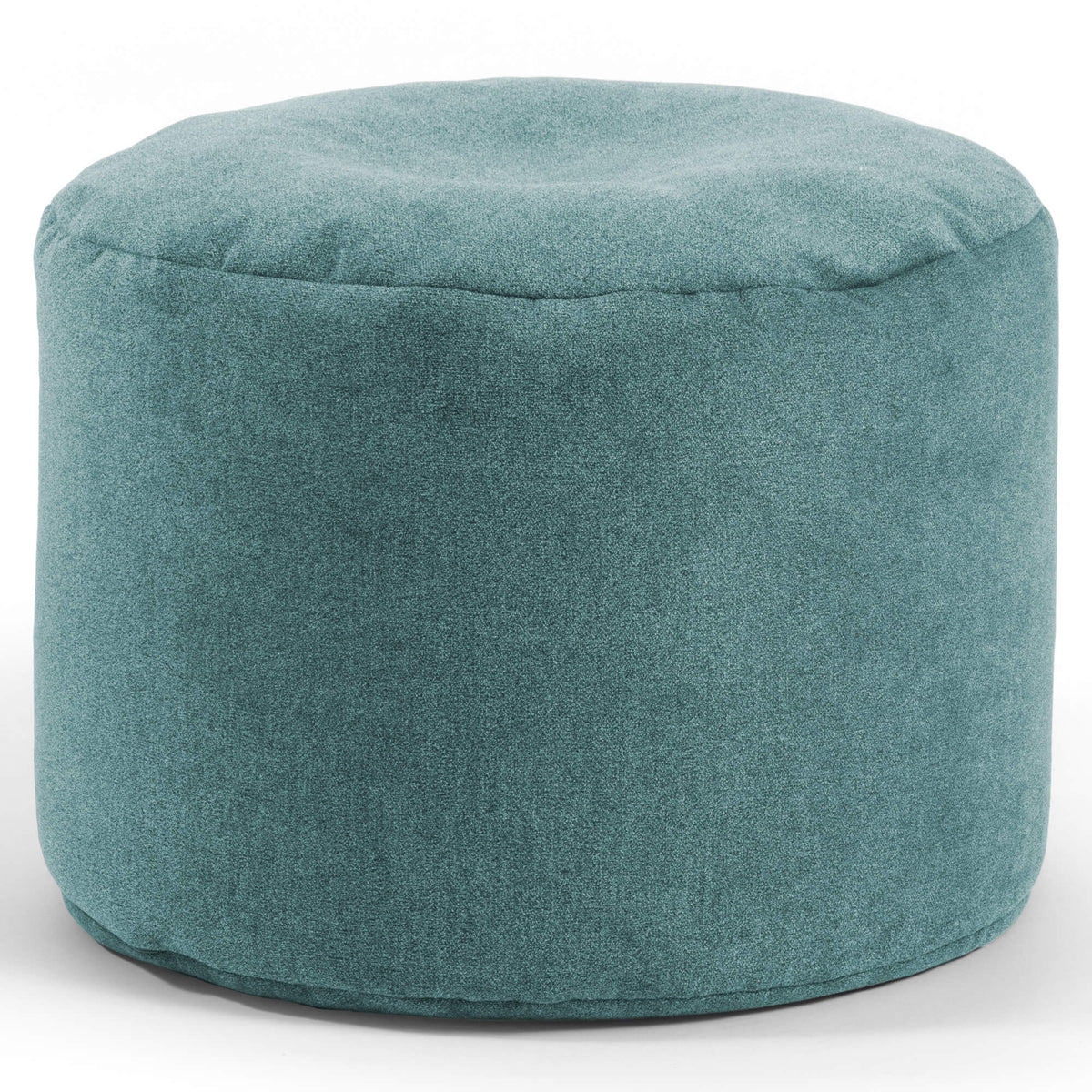 mokebo Indoor Pouf Der Ruhepouf' leichter Hocker Sitzpouf Beistelltisch Petrol - 4260669187511
