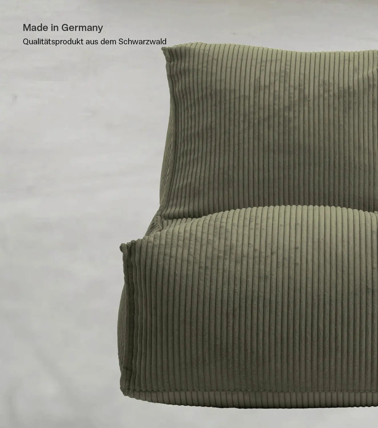 B-Ware Mokebo Sitzsack Bean Bag Bodenkissen Eps Perlen Füllung Wohnzimmer Grün756 - 4262436126044