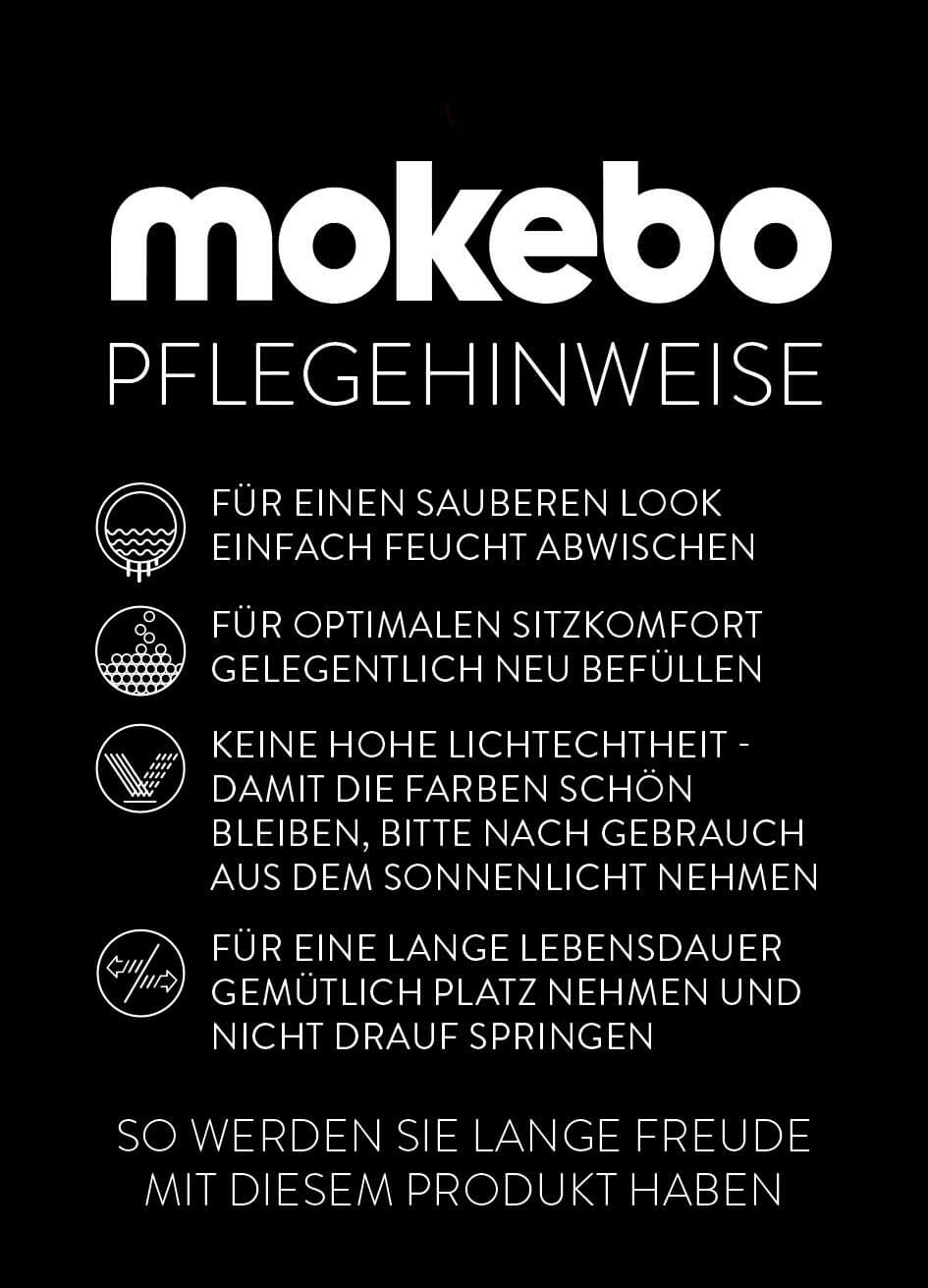 Mokebo Outdoor Sitzsack Sessel Für Balkon & Garten 'Der Ruhepol', Bean Bag M. Ep