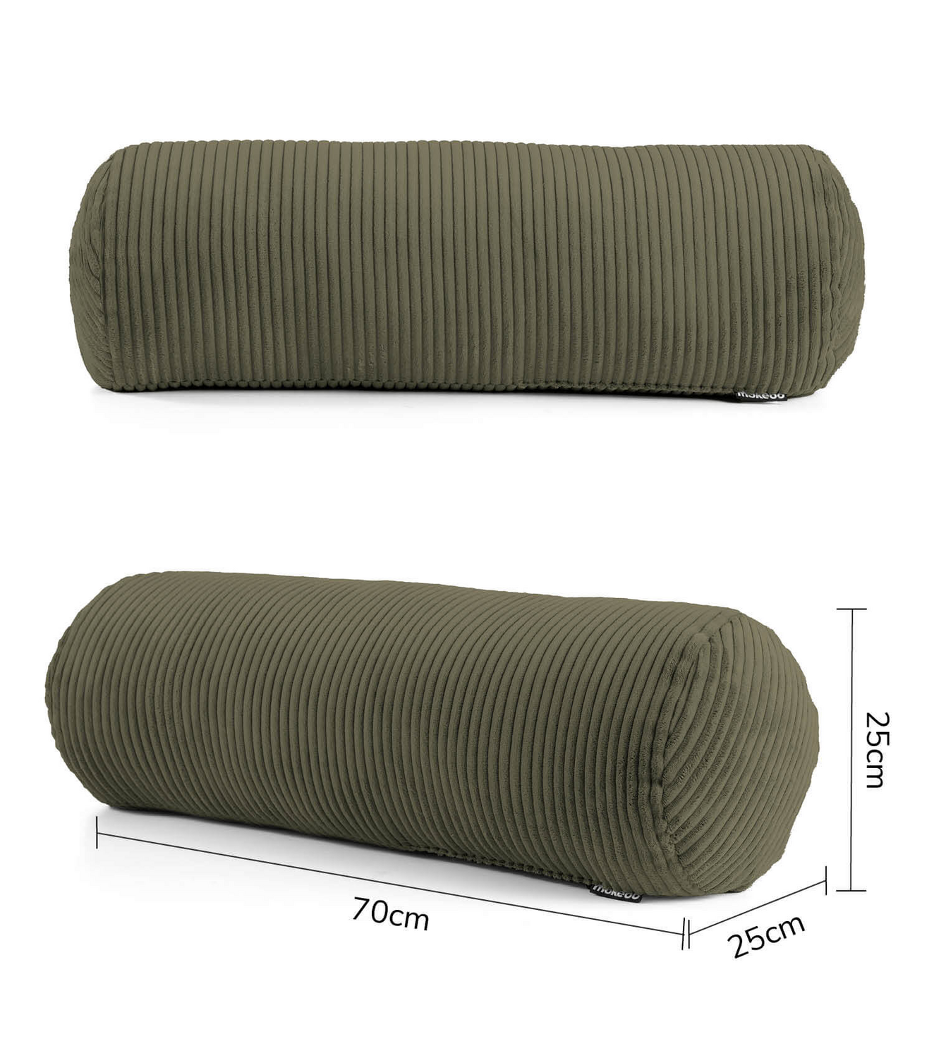 Mokebo Sofakissen Kissen Couchkissen Dekokissen Zierkissen Olive 70 X 70 X 8 Cm B-Ware - 4262436126297