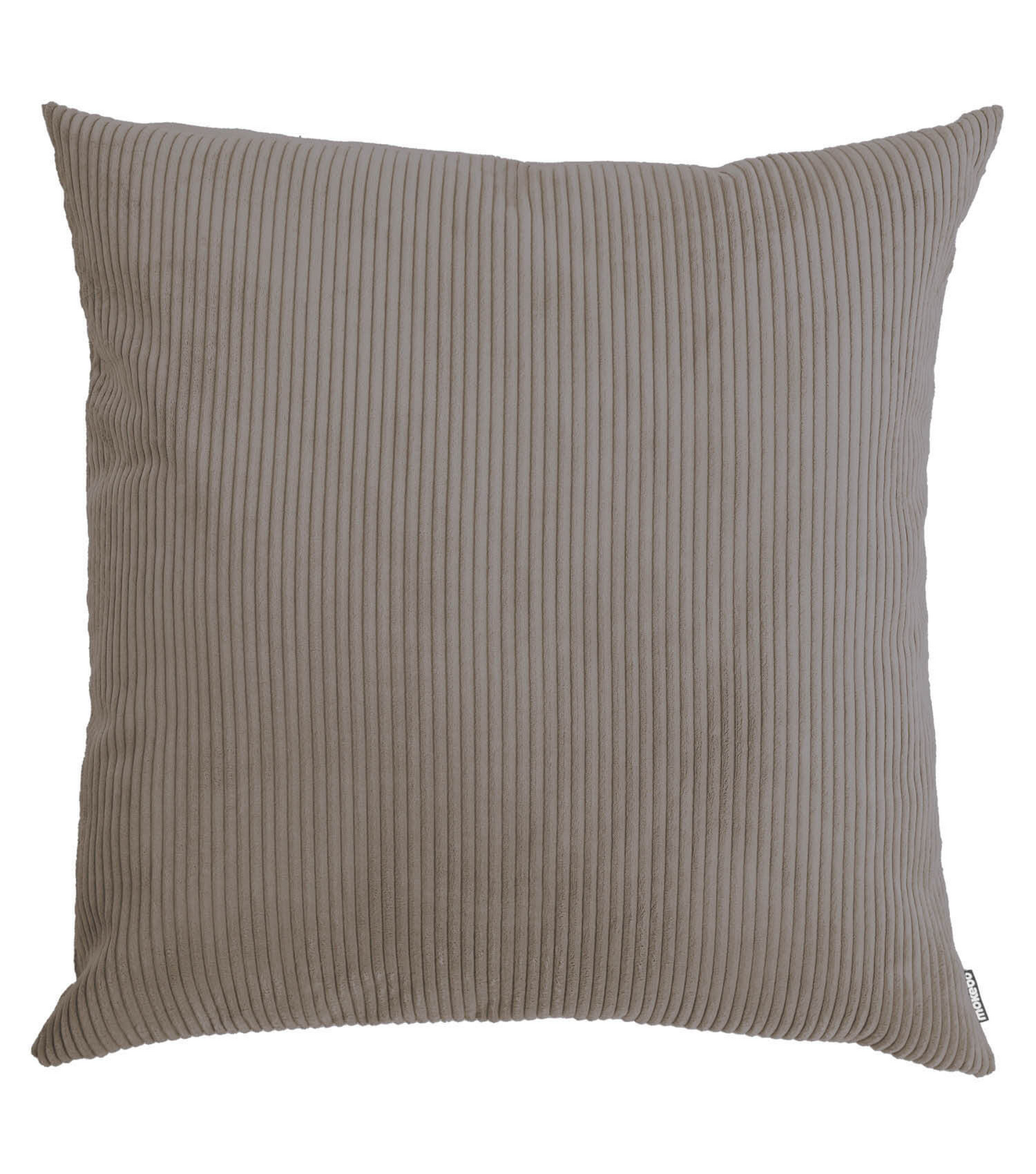 B-Ware Mokebo Sofakissen Kissen Jumbokissen Cordbezug Xxl Kissen Taupe 90x90x10 Cm