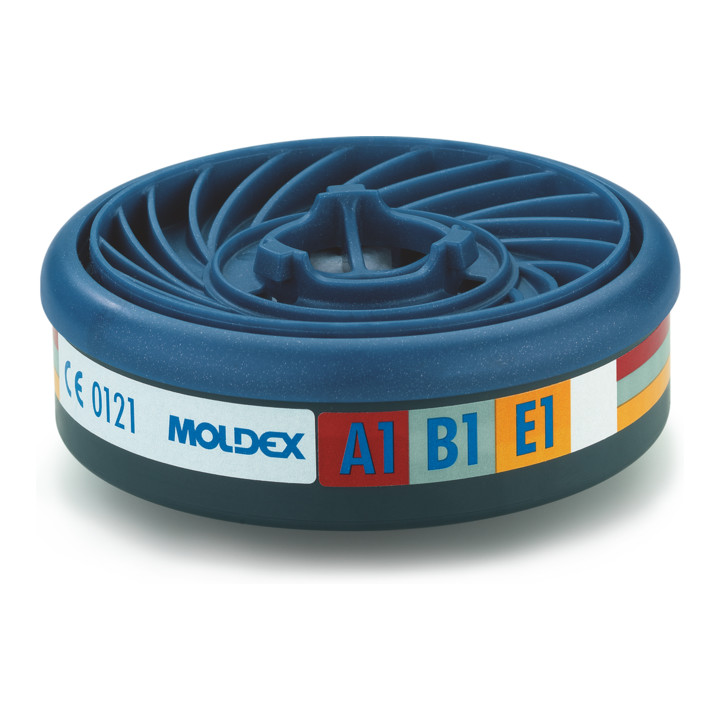 Moldex Gasfilter Abe1 Atemschutzfilter Easy Lock Serie 7000 9000 Organische Gase B-Ware