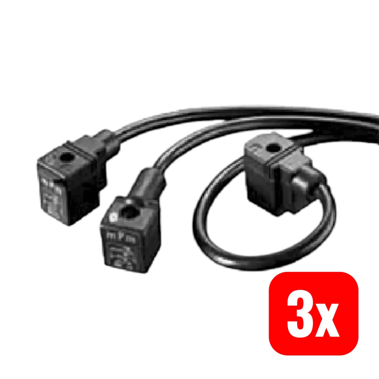 B-Ware Molex Ventilstecker Anschlussstecker Din 43650 Wod Industrial 2 Pol 3 Stück - 2050007097761
