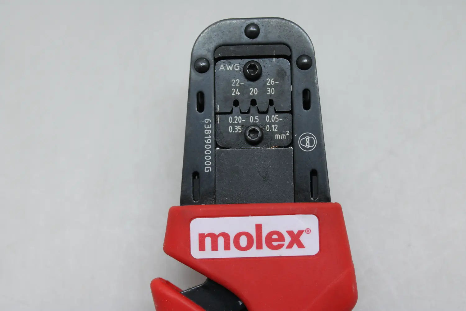 B-Ware Molex Mol Power & Signal Sol. 638190000 Crimpzange Crimp Zange Siehe Text/Foto - 2050007124535