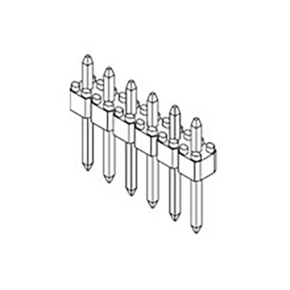 B-Ware Molex Stiftleiste Buchsenleiste Verbinder Schwarz 1 Reihe 3polig Tray 50 Stück - 2050007131878