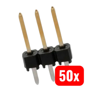 B-Ware Molex Stiftleiste Buchsenleiste Verbinder Schwarz 1 Reihe 3polig Tray 50 Stück