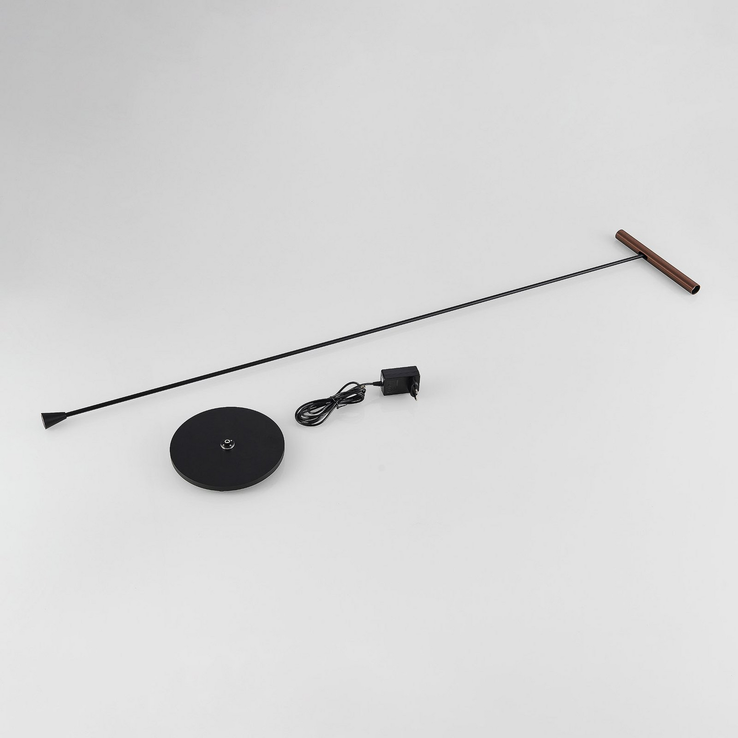 B-Ware Molto Luce Led Stehlampe Leuchte Meyjo F Led Lampe Schwarz Kaffeebraun Alu - 9010870294288