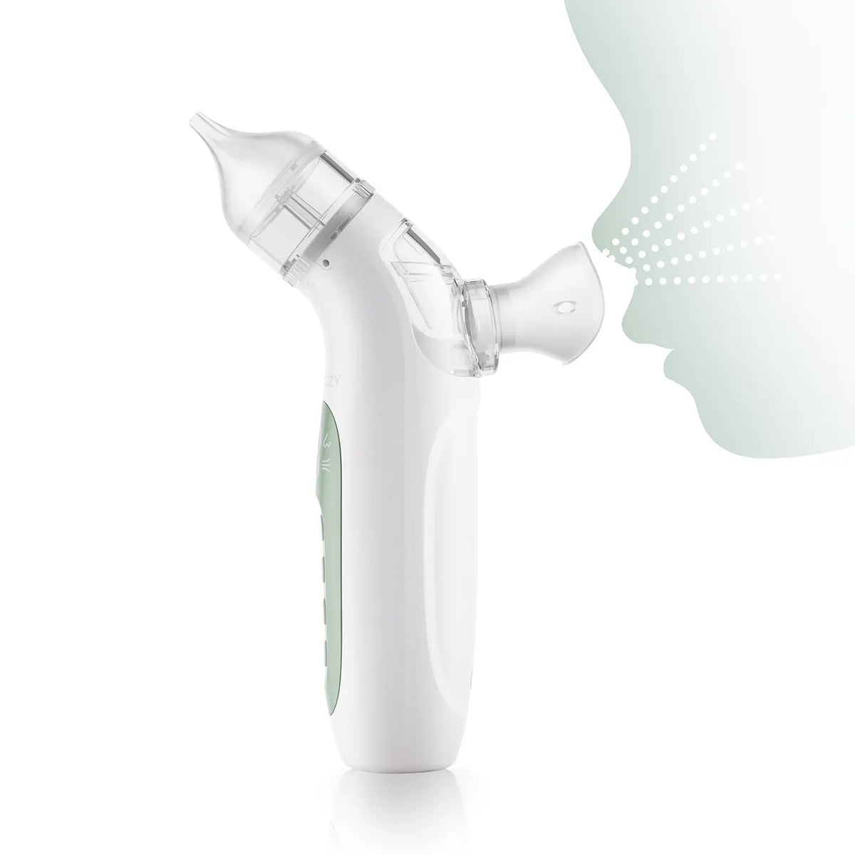 B-Ware Momcozy Nasensauger Nasensauger Inhalator 2in1 Silikonaufsatz Baby Zubehör