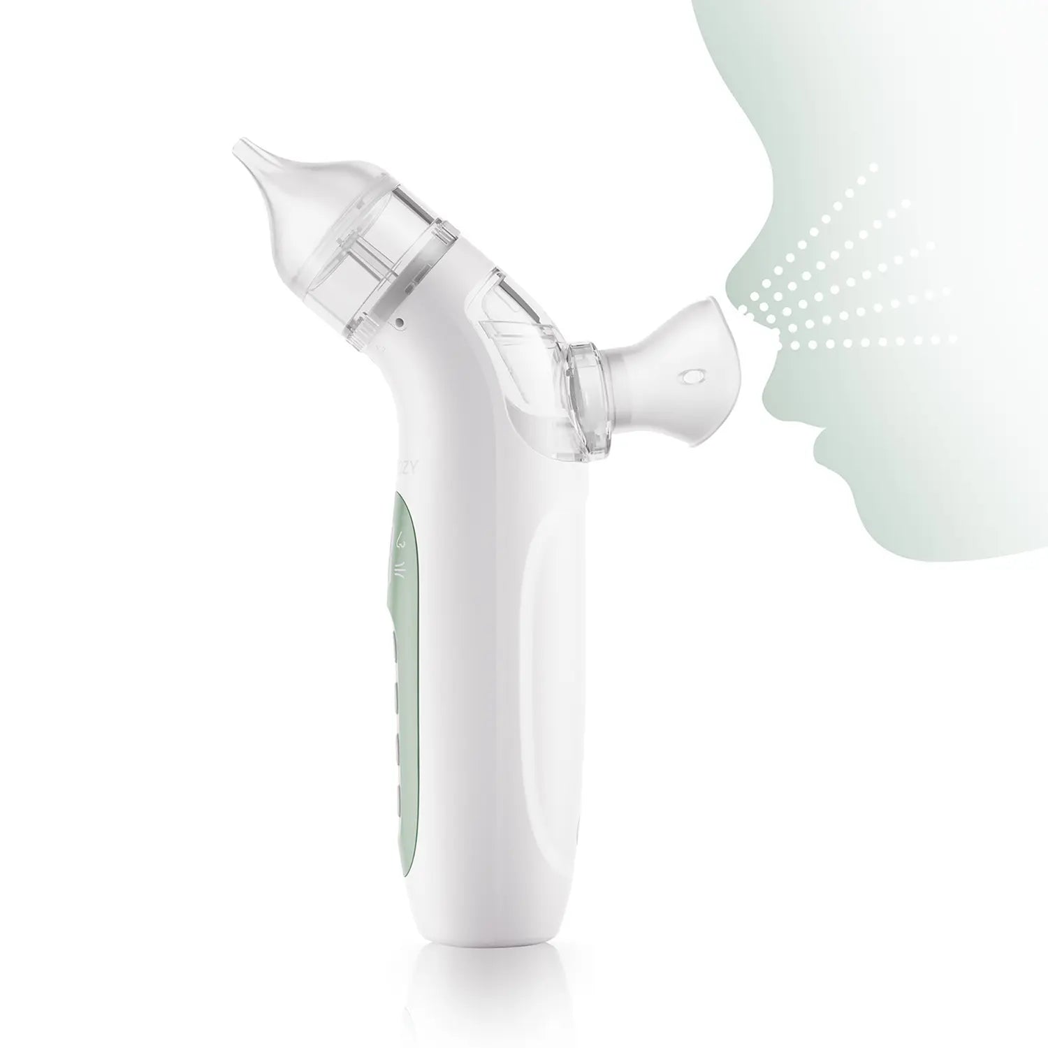 B-Ware Momcozy Nasensauger Nasensauger Inhalator 2in1 Silikonaufsatz Baby Zubehör - 840506401334