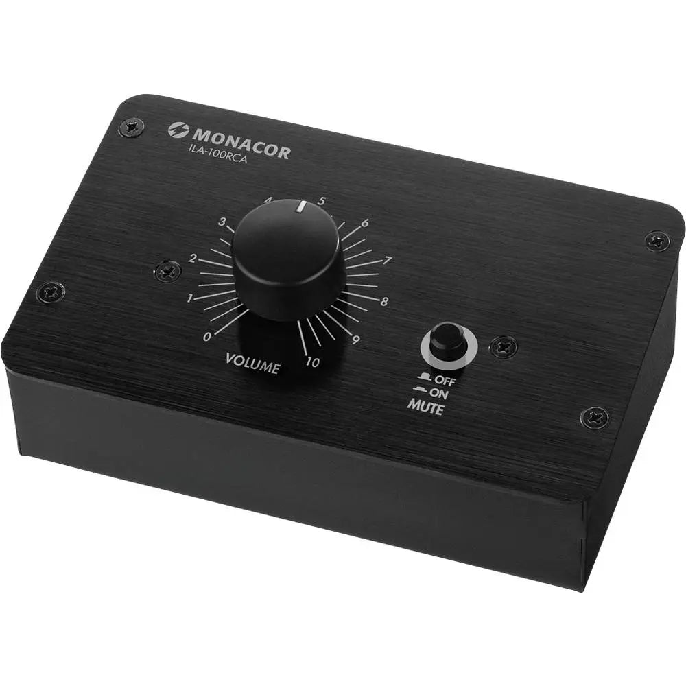 B-Ware Monacor Pegelregler Lautstärkeregler Stereo Line Passiv Cinch Version Ila 100 Rca - 4007754225594