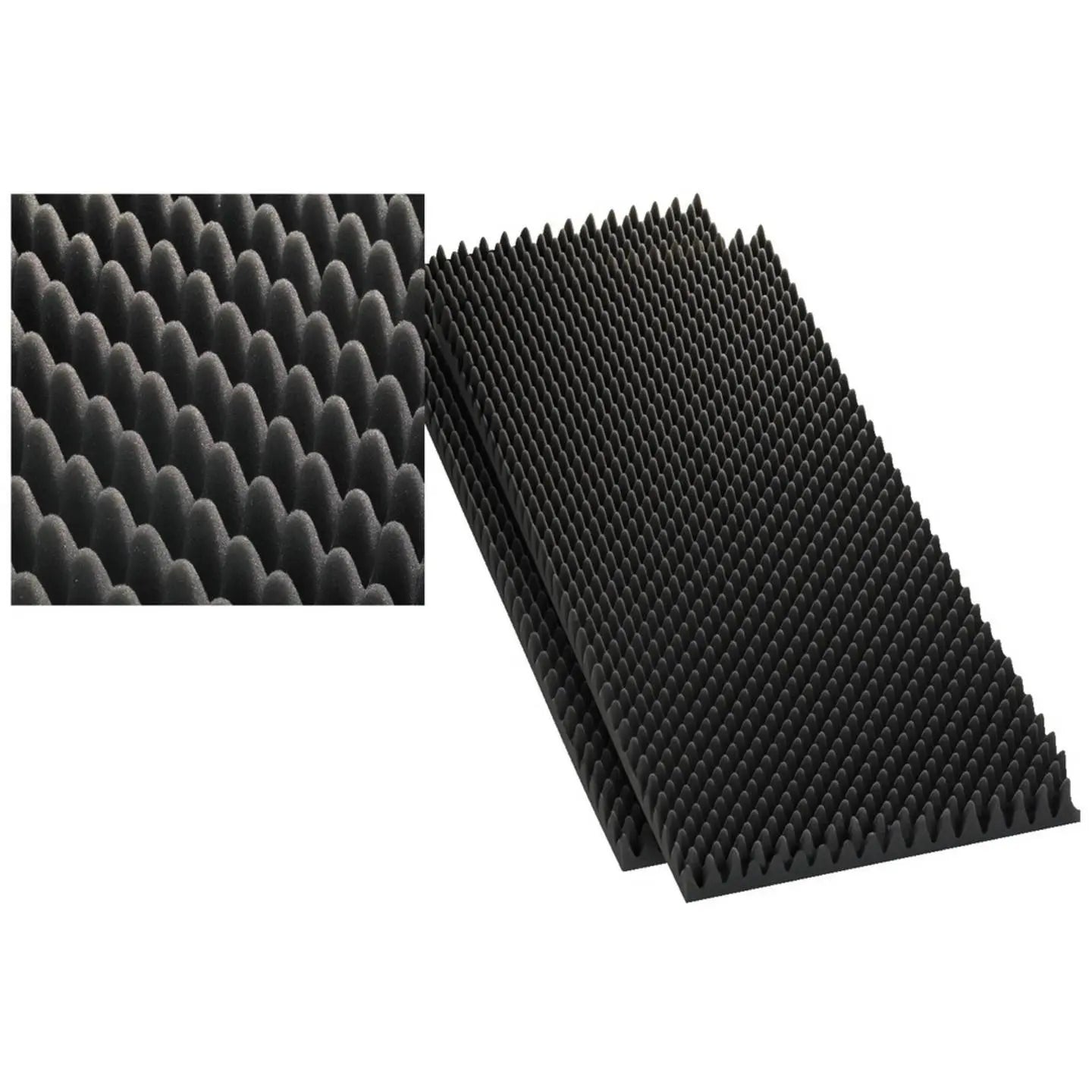 B-Ware Monacor Mdm 40 Akustikschaumstoff Schaumplatte Grau 100 Cm X 50 Cm Paar - 4007754037005