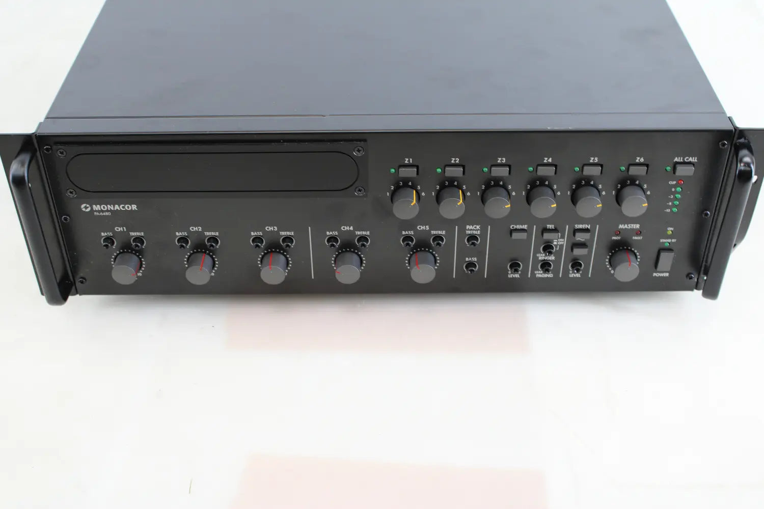 C-Ware Monacor Ela Verstärker Endstufe Prosound Pa 19 Zoll System Siehe Text/Foto - 4007754199024