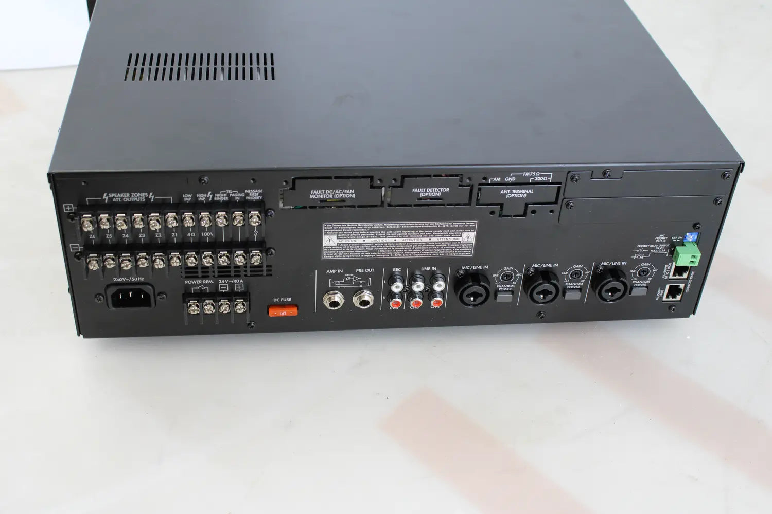 C-Ware Monacor Ela Verstärker Endstufe Prosound Pa 19 Zoll System Siehe Text/Foto - 4007754199024