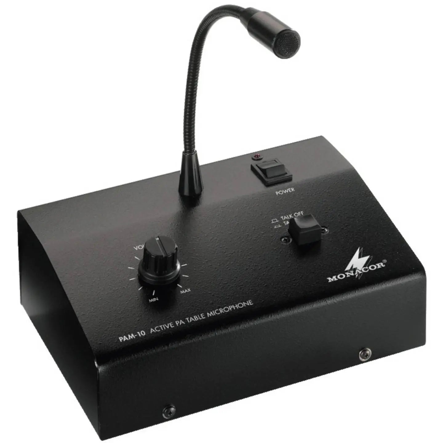 B-Ware Monacor Ela Verstärker Endstufe Verstärker Pam 10 Kommandomikrofon Regler 10 W - 4007754019186