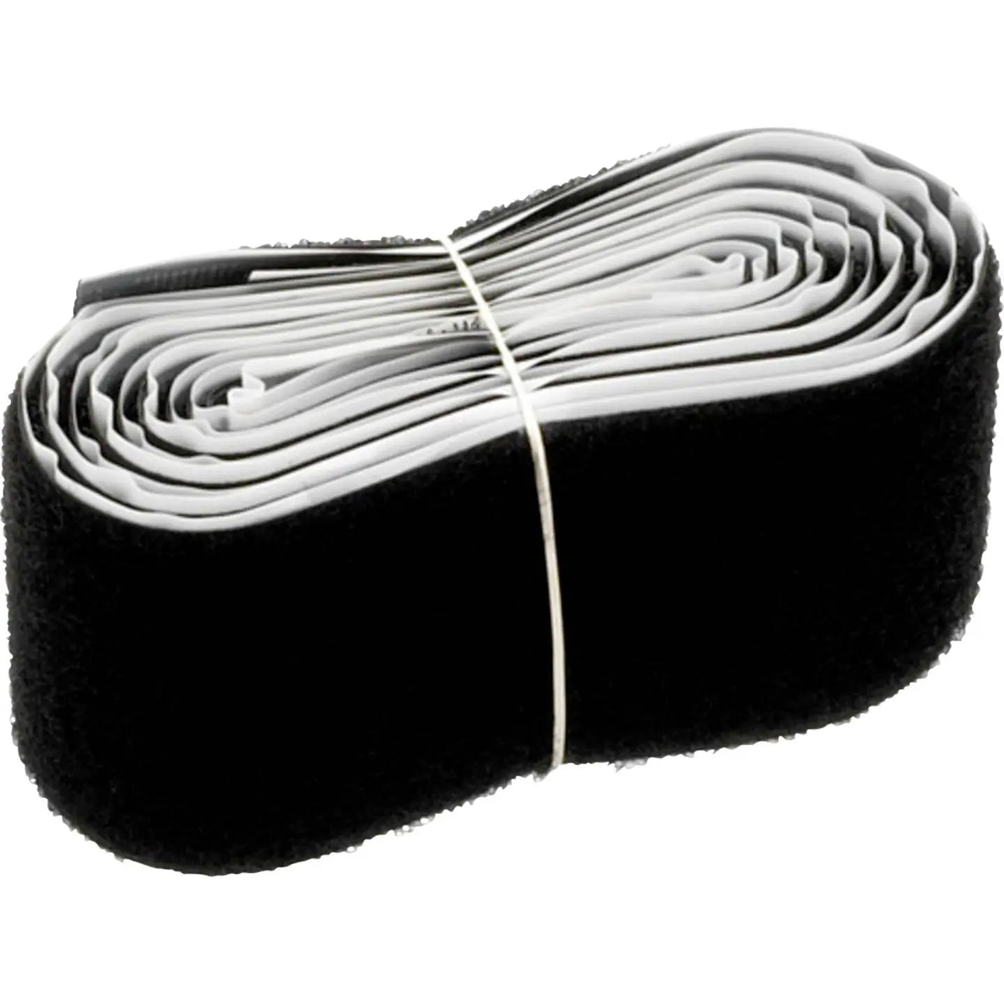 B-Ware Monacor Klettverschluss Klettband Schwarz 100 Cm Selbstklebend - 4007754132731
