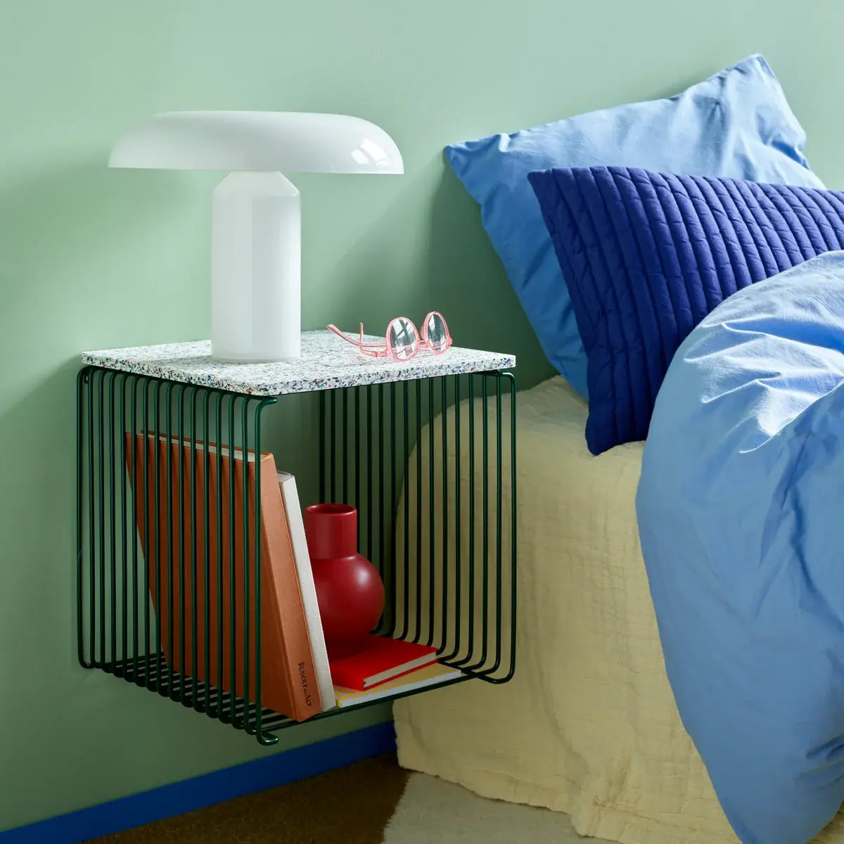 B-Ware Montana  Abdeckplatte Platte Deckel Für Panton Wire Marmor Weiß 34,8 X 34,8 Cm - 4251384209930