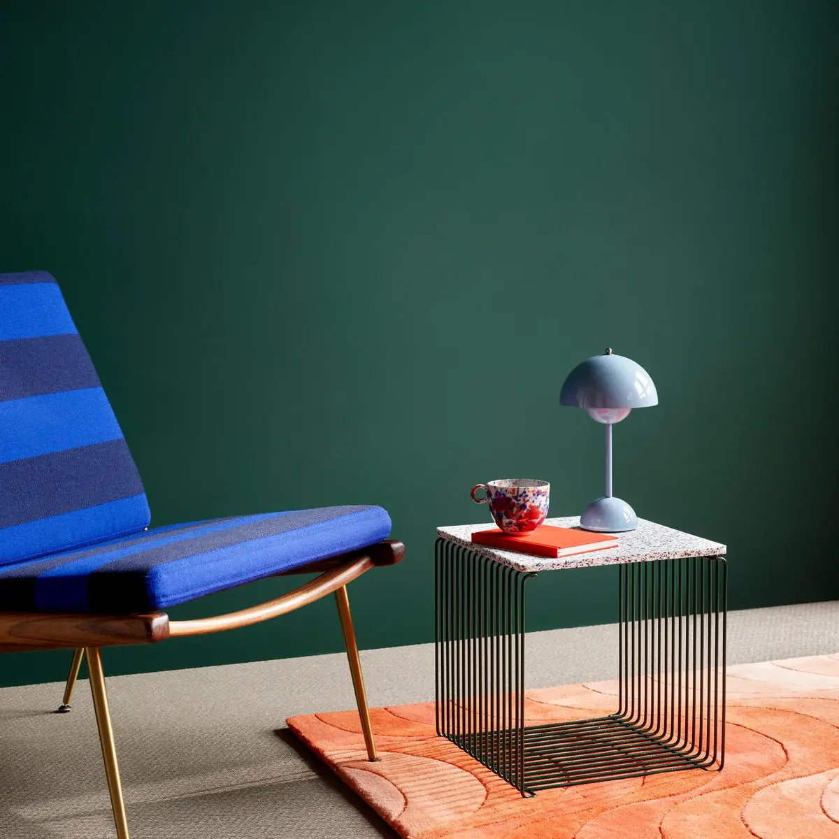 B-Ware Montana  Abdeckplatte Platte Deckel Für Panton Wire Marmor Weiß 34,8 X 34,8 Cm - 4251384209930