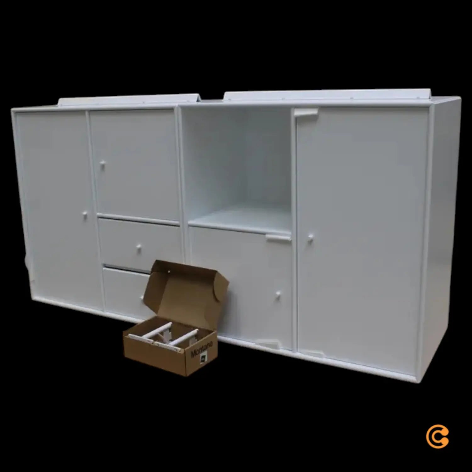 B-Ware Montana Couple Sideboard Schrank Aufbewahrung 1392x822x38cm Siehe Text/Fotos - 5714322203746