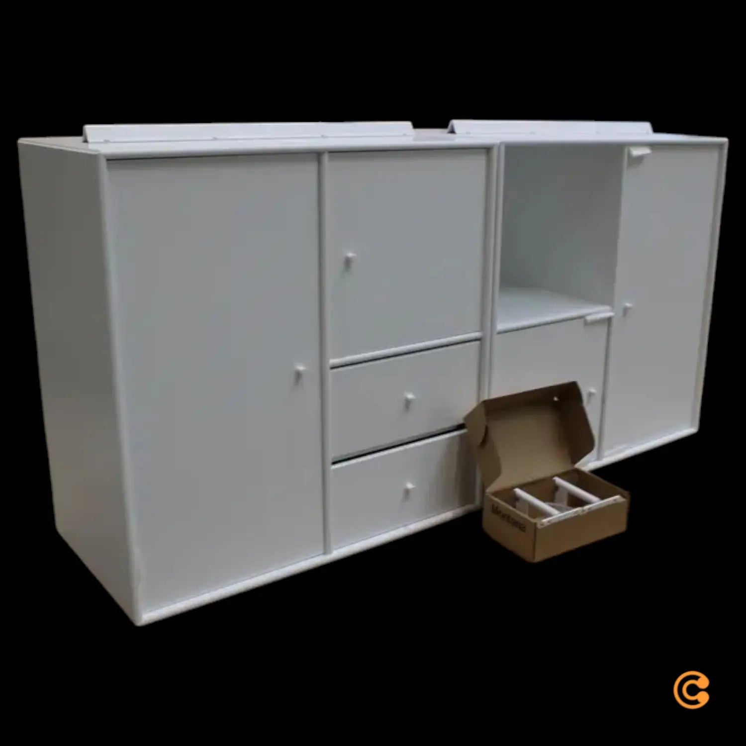 B-Ware Montana Couple Sideboard Schrank Aufbewahrung 1392x822x38cm Siehe Text/Fotos - 5714322203746