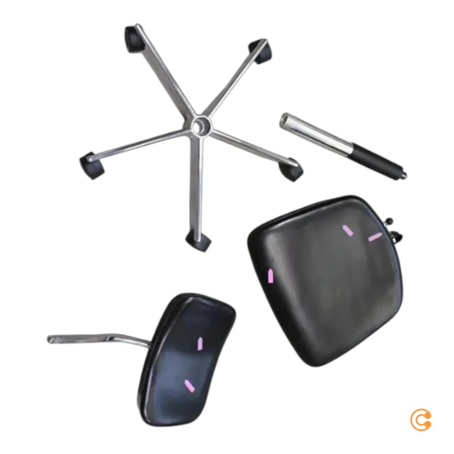 C-Ware Montana Kevi 2050 Bürostuhl Drehstuhl Computerstuhl Leder Siehe Text/Foto - 420006