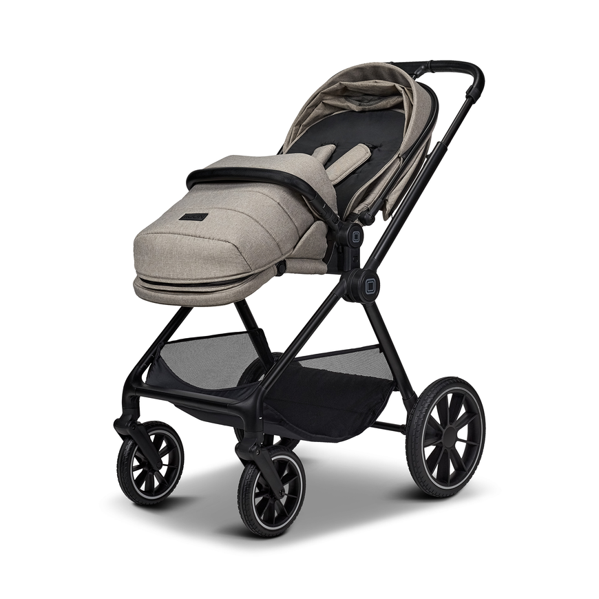 MOON CLICC Kombikinderwagen Buggy Mud/Melange Kinderwagen Babywagen Set - 4025583042830