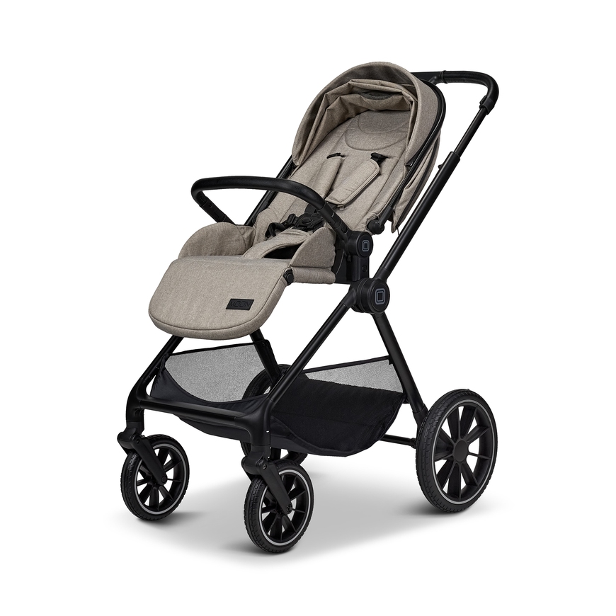 MOON CLICC Kombikinderwagen Buggy Mud/Melange Kinderwagen Babywagen Set - 4025583042830