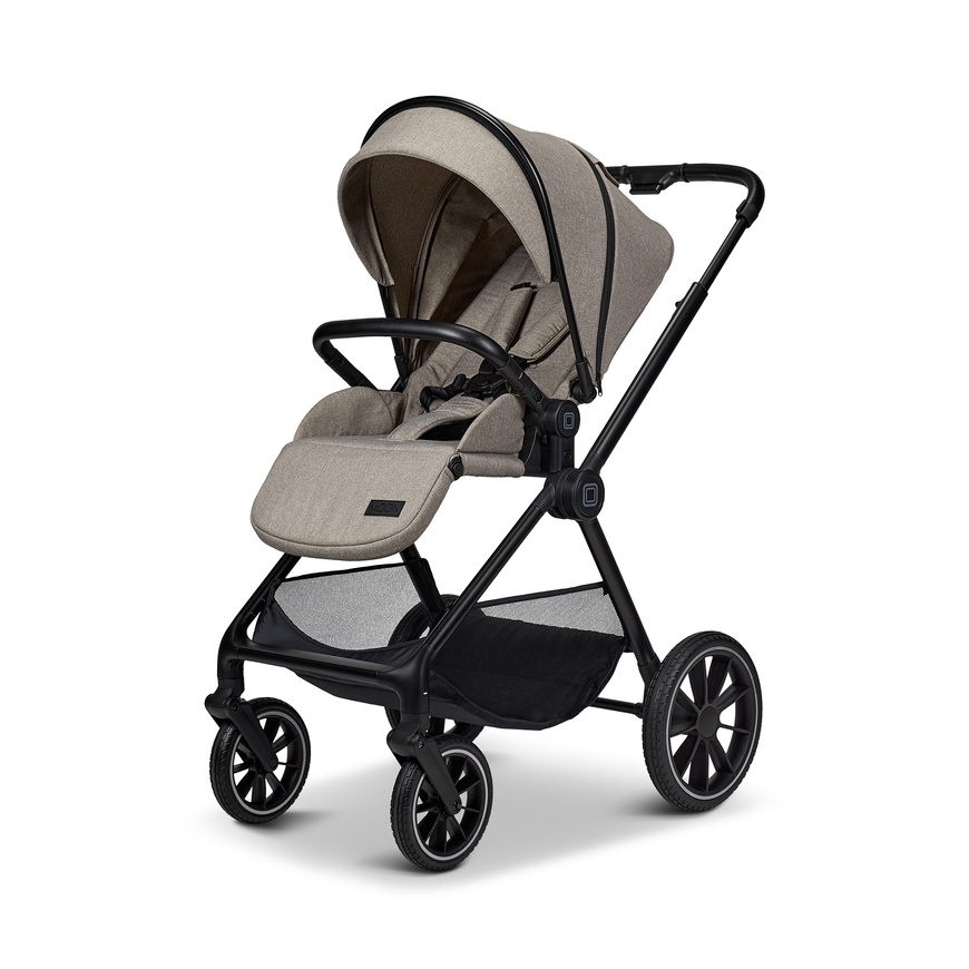 MOON CLICC Kombikinderwagen Buggy Mud/Melange Kinderwagen Babywagen Set - 4025583042830