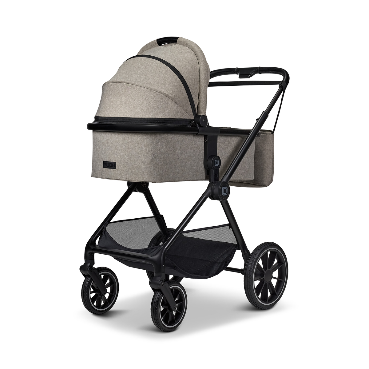 MOON CLICC Kombikinderwagen Buggy Mud/Melange Kinderwagen Babywagen Set - 4025583042830
