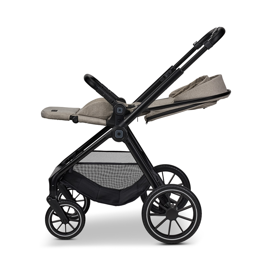 MOON CLICC Kombikinderwagen Buggy Mud/Melange Kinderwagen Babywagen Set - 4025583042830