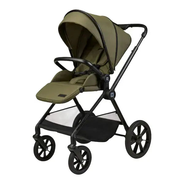B-Ware Moon Clikk Kombikinderwagen Buggy Kinderwagen Moss Green Melange Faltbar Leicht - 4025583042113