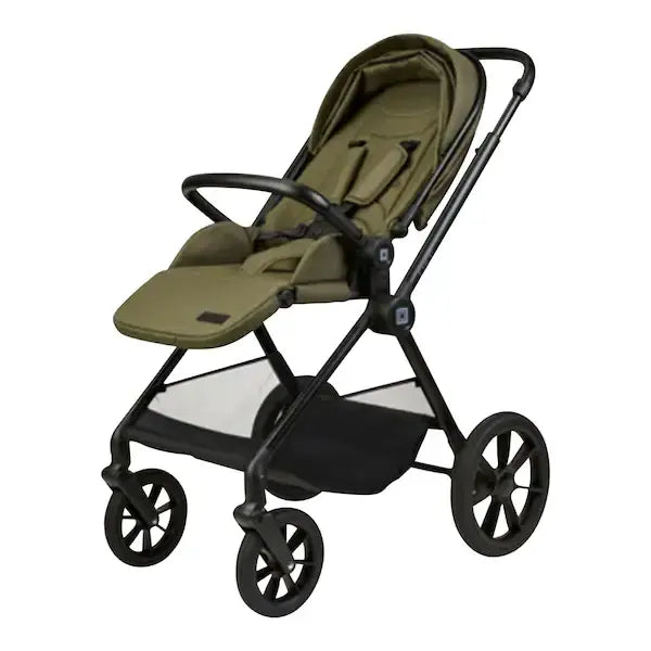 B-Ware Moon Clikk Kombikinderwagen Buggy Kinderwagen Moss Green Melange Faltbar Leicht - 4025583042113