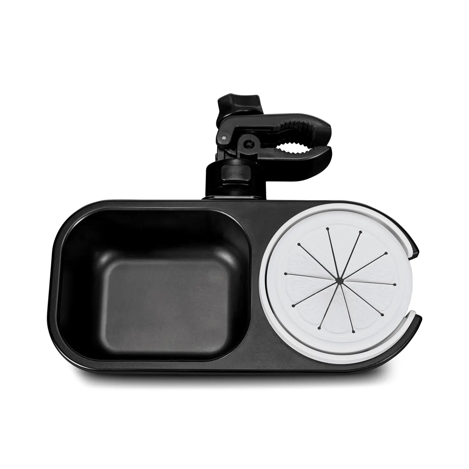 B-Ware Moon Flaschenhalter Getränkehalter Snackbox Kinderwagen Schwarz Zubehör - 4025583042922