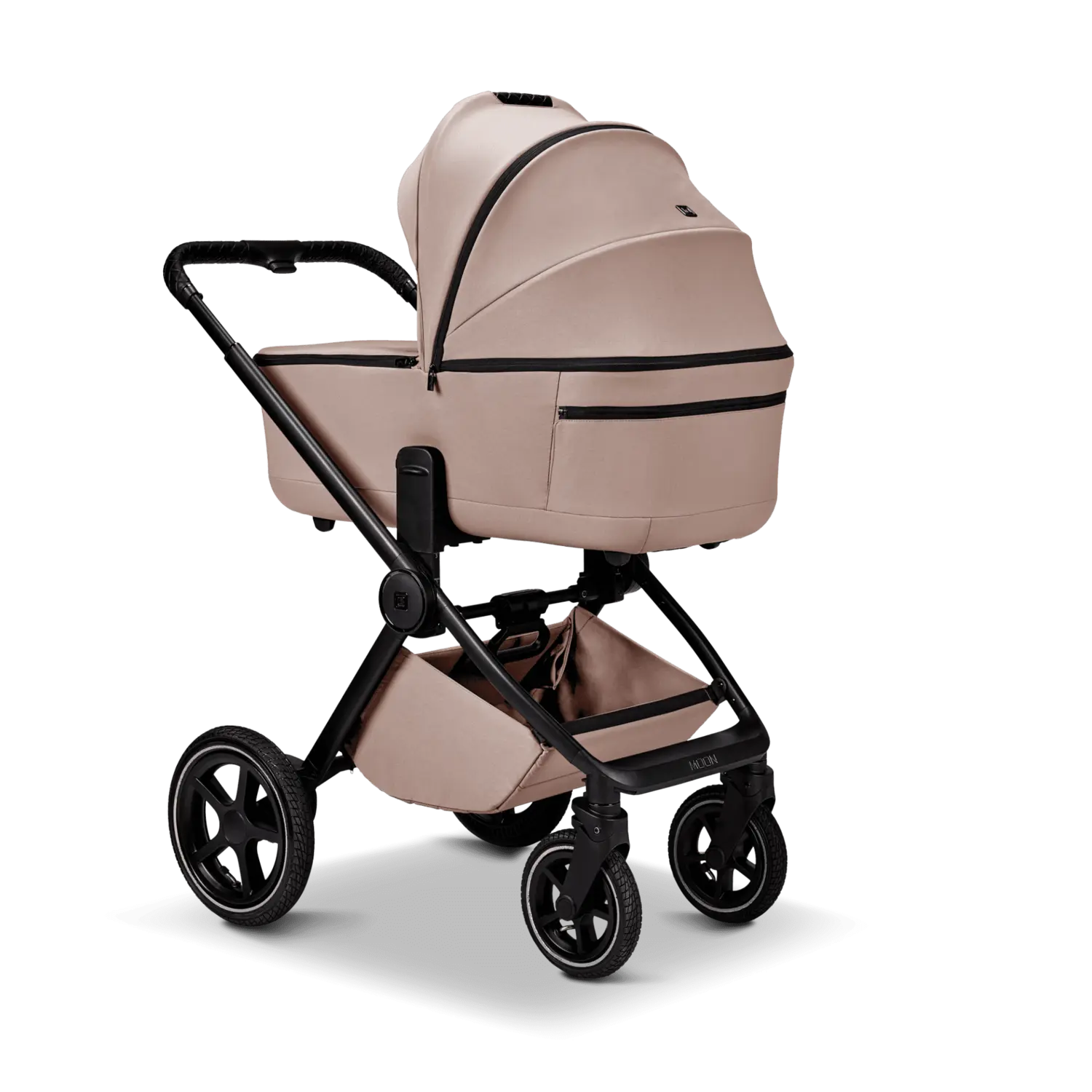 B-Ware Moon Kombikinderwagen Kinderwagen Gio 2.0 Sand Fußsack Handmuff Sand791 - 4025583043783