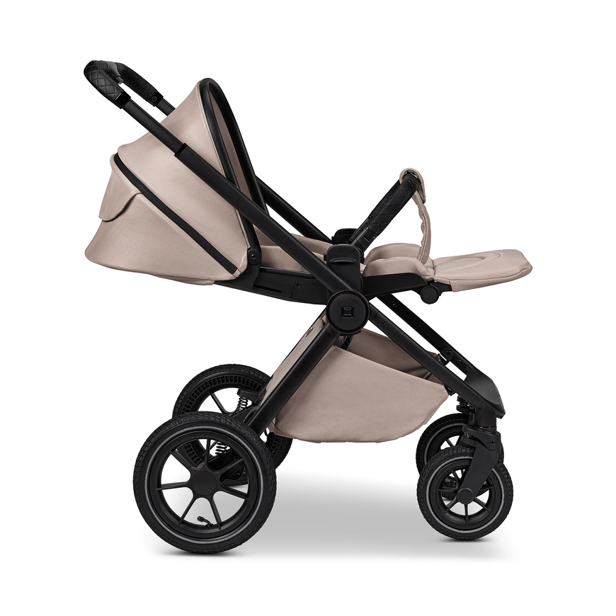 Moon Gio Edition Kinderwagen Buggy Kombikinderwagen Reisebuggy Babywagen Sand   B-Ware