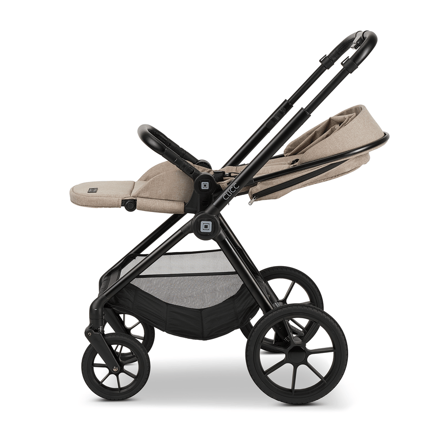 Moon Kinderwagen Clicc Mud Melange Kinder Zubehör Babywagen Kombi Kinderwagen B-Ware - 4025583042106