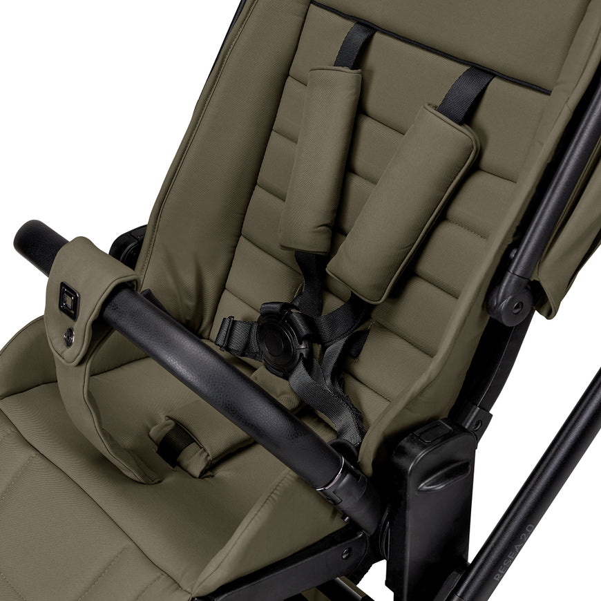 MOON Kombi-Kinderwagen Kinderwagen Buggy Resea 2.0 Moss grün höhenverstellbar - 2000587274779