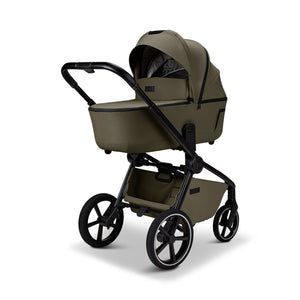 B-Ware MOON Kombi-Kinderwagen Kinderwagen Buggy Resea 2.0 Moss grün höhenverstellbar