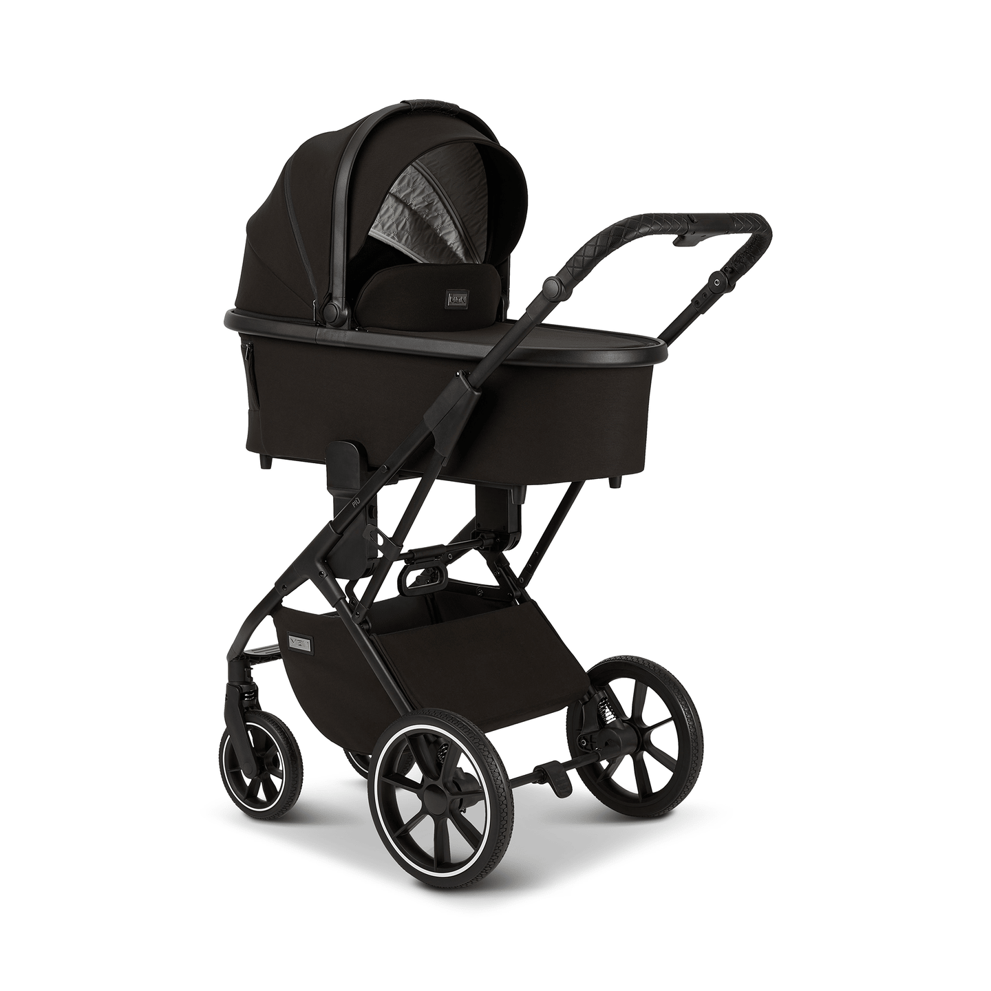B-Ware Moon Piú Black Kinderwagen Reisebuggy Babywagen Buggy Schwarz Faltbar - 2000585299019