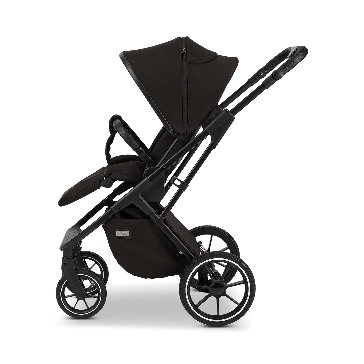 B-Ware Moon Piú Black Kinderwagen Reisebuggy Babywagen Buggy Schwarz Faltbar - 2000585299019