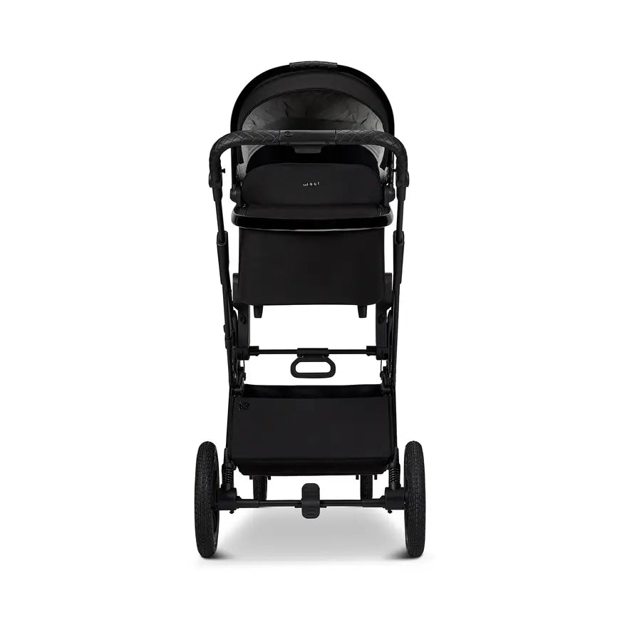 B-Ware Moon Kombikinderwagen Kinderwagen Babywanne Più Onyx Breite Komfortwanne Buggy - 2000587275011