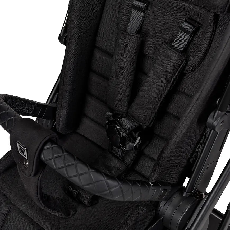 B-Ware Moon Kombikinderwagen Kinderwagen Babywanne Più Onyx Breite Komfortwanne Buggy - 2000587275011