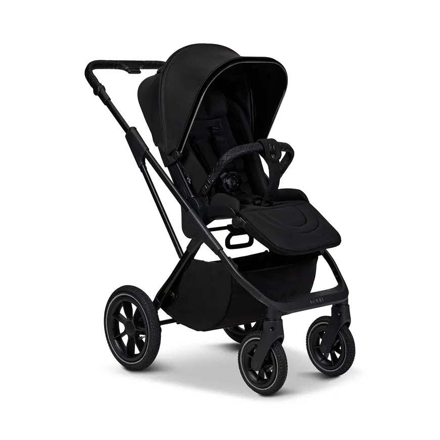B-Ware Moon Kombikinderwagen Kinderwagen Babywanne Più Onyx Breite Komfortwanne Buggy - 2000587275011