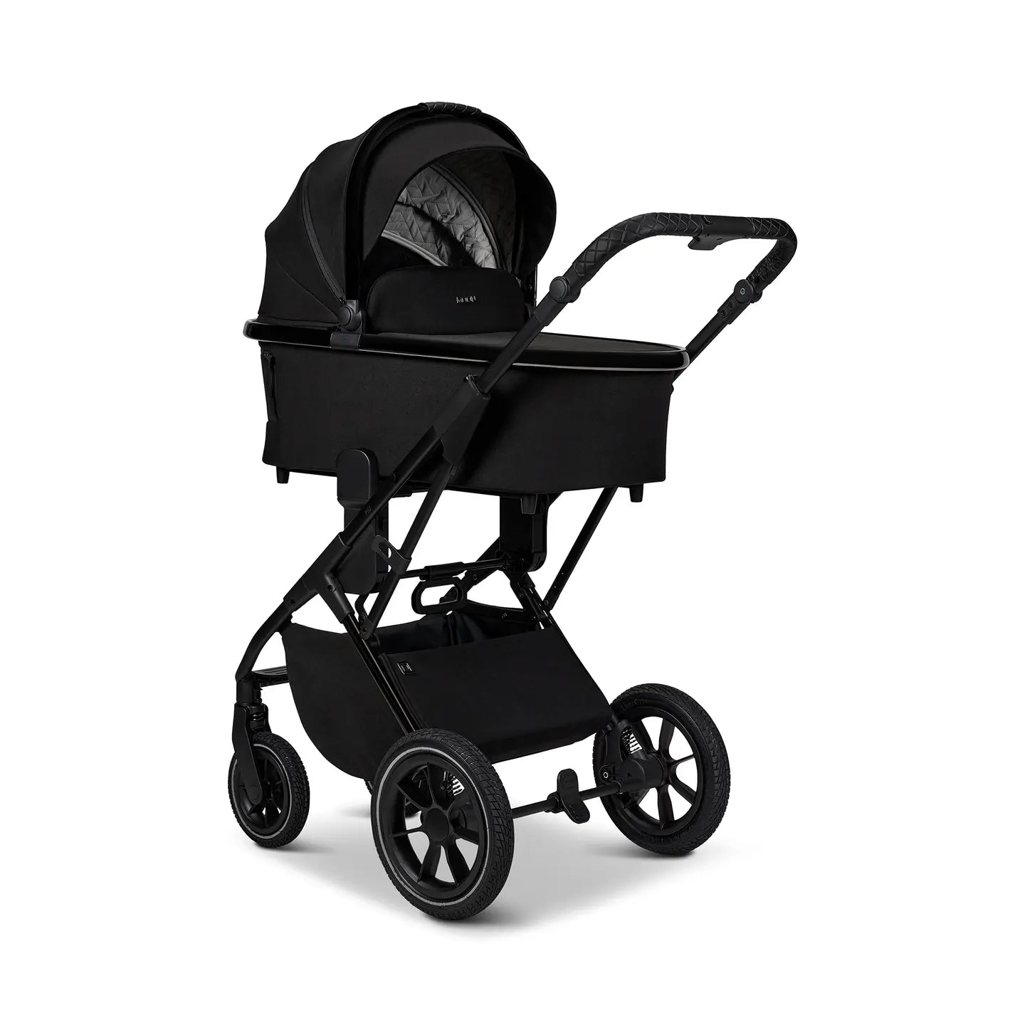 B-Ware Moon Kombikinderwagen Kinderwagen Babywanne Più Onyx Breite Komfortwanne Buggy - 2000587275011