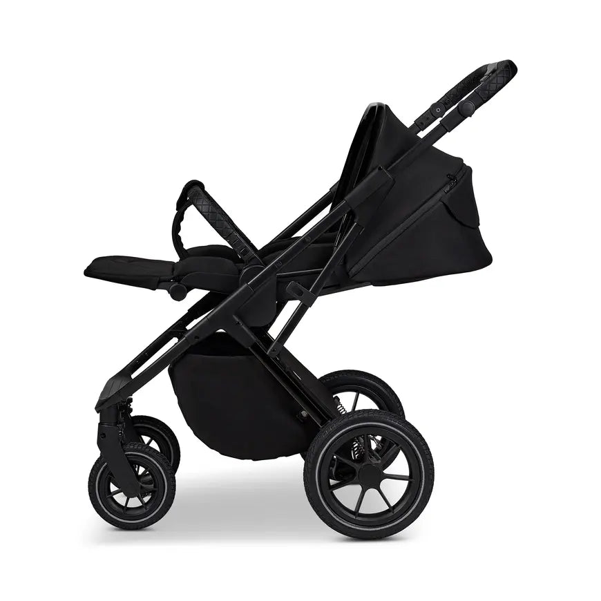 B-Ware Moon Kombikinderwagen Kinderwagen Babywanne Più Onyx Breite Komfortwanne Buggy - 2000587275011